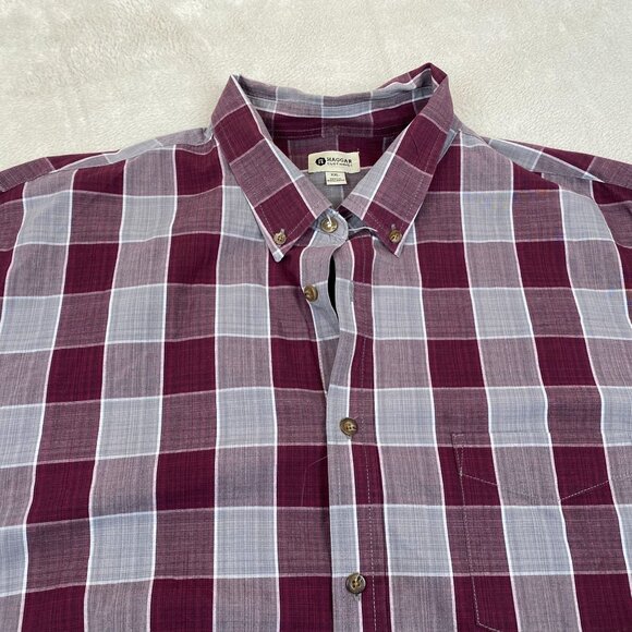 Dockers & Haggar Mens Shirts Size XXL Lot Of Three Classic Fit Plaid Long Sleeve - Picture 9 of 12